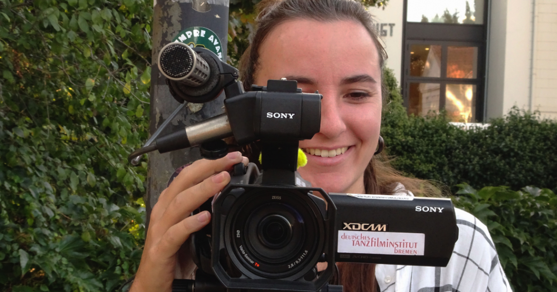 Katharina Guillon aus Frankreich über ihr ESC-Volunteering im Tanzfilminstitut